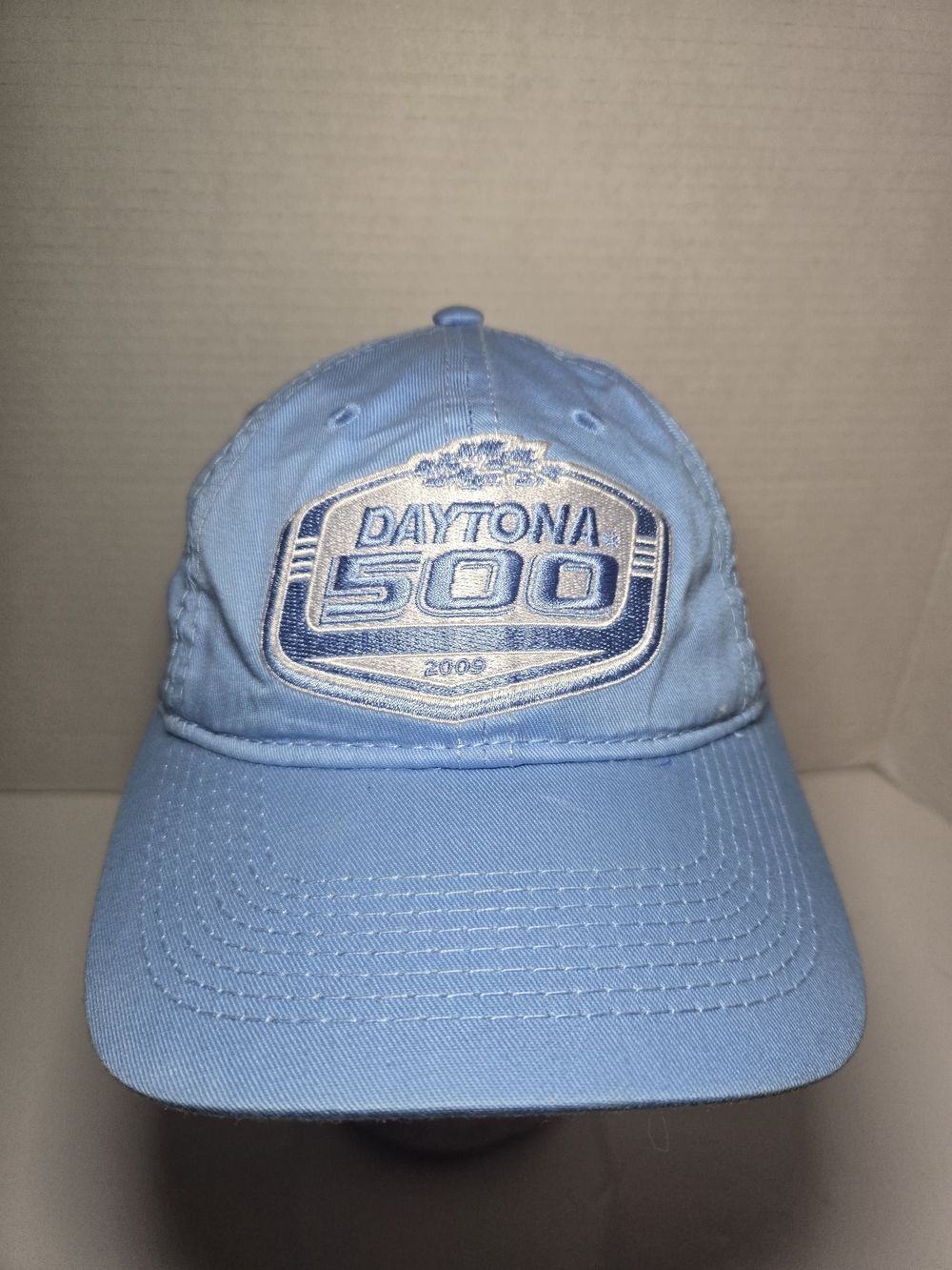 Daytona 500 2009 Embroidered Light Blue Baseball Cap